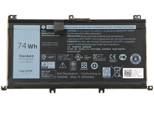 Bärbart Batteri Ersättning för  dell INS15PD