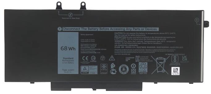Bärbart Batteri Ersättning för  dell 3HWPP