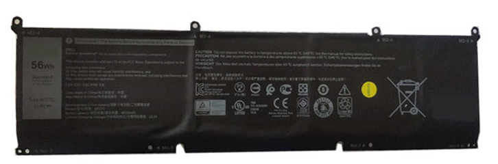 Bärbart Batteri Ersättning för  DELL Alienware-M15-R3-P87F-Series