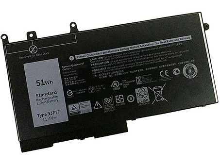 Bärbart Batteri Ersättning för  dell 00JWGP