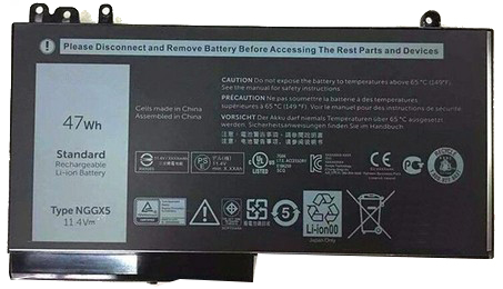 Bärbart Batteri Ersättning för  Dell W9FNJ