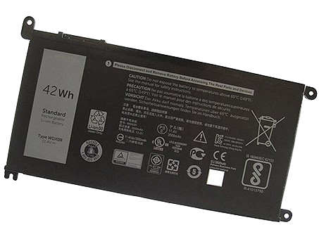 Bärbart Batteri Ersättning för  DELL WDXOR