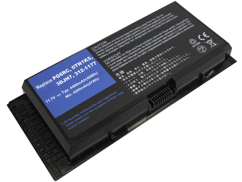 Bärbart Batteri Ersättning för  DELL Precision M4600