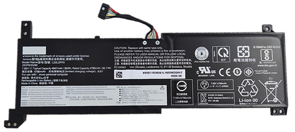 Bärbart Batteri Ersättning för  LENOVO L20L2PF0