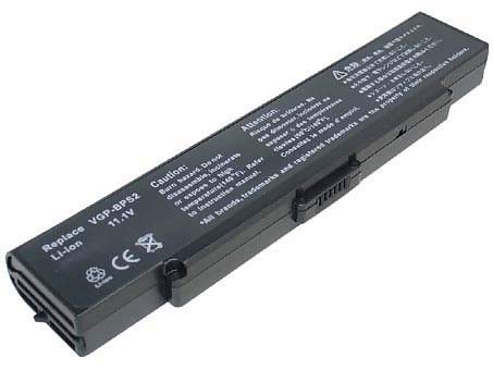 Bärbart Batteri Ersättning för  sony VAIO VGN-AR18CP